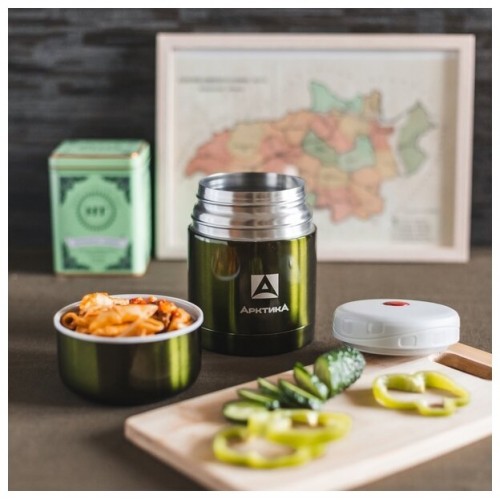 Термос для еды Арктика 302-500 0.5 л (болотный) 3