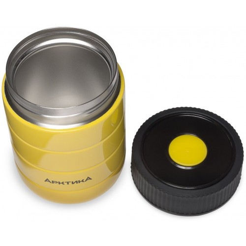 Термос для еды Арктика 307-480 0.48 л (желтый/черный) 7