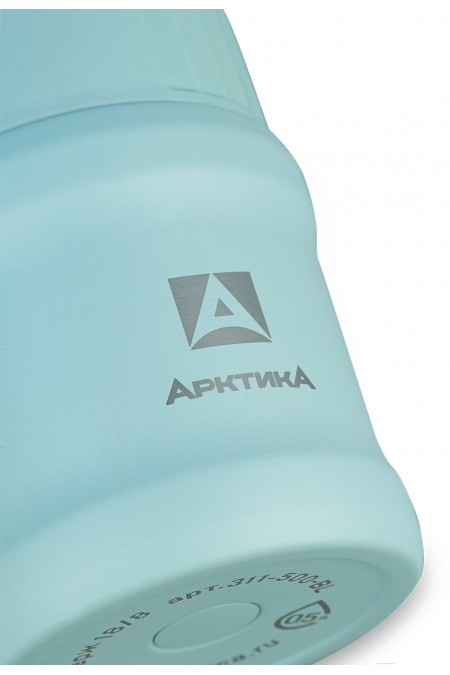 Термос для еды Арктика 311-500 0.5 л (голубой) 4