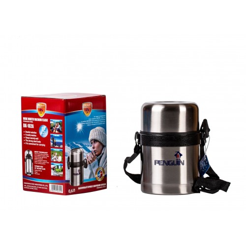 Термос для еды Penguin BK-102/ВК-102A 2 пр. (серебристый) 3