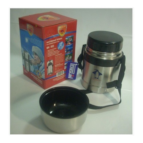Термос для еды Penguin BK-102/ВК-102A 2 пр. (серебристый) 7
