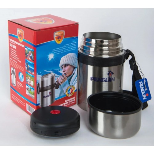 Термос для еды Penguin BK-102/ВК-102A 2 пр. (серебристый) 8