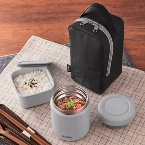 Термос для еды Thermos JBY-801 BKGY 0.8 л (серый) 1