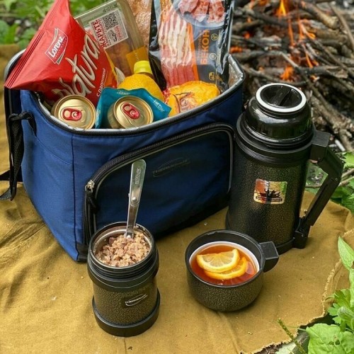 Термос для еды Thermos THERMOcafe HAMJNL-350 0.35 л (серый) 1