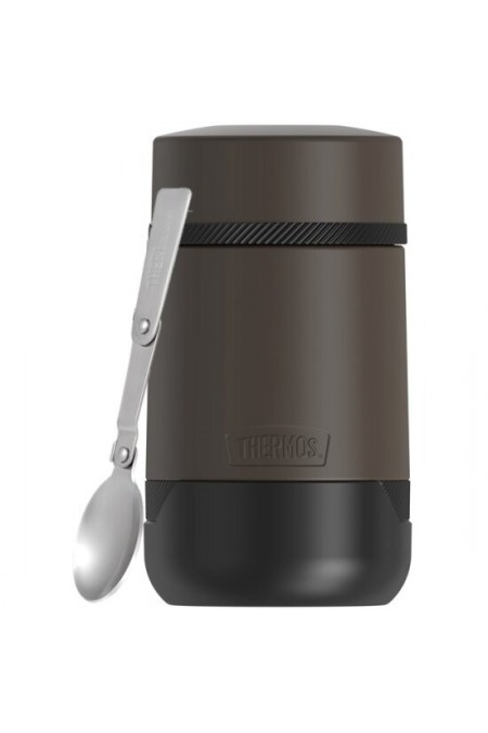 Термос для еды Thermos TS3029 BK с ложкой 0.5 л (коричневый) 