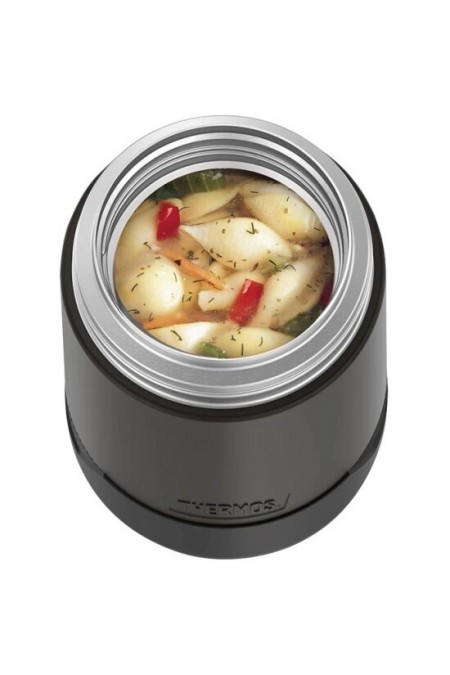 Термос для еды Thermos TS3029 BK с ложкой 0.5 л (коричневый) 6