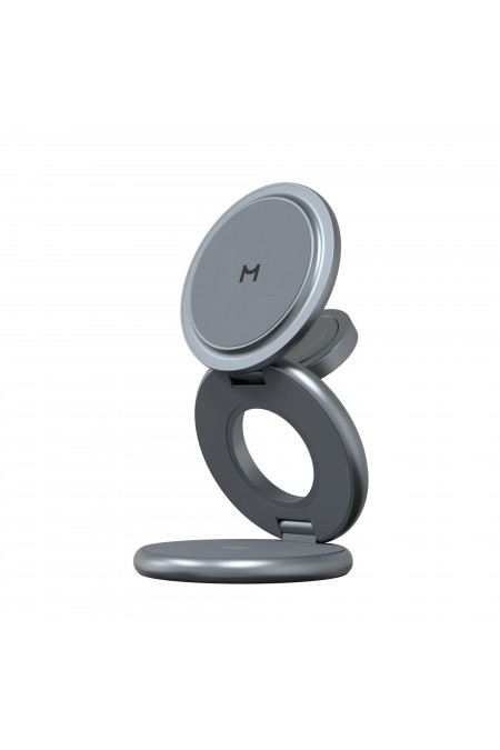 Беспроводная зарядная панель Magssory Disc Signature Pro WCH073 (полночный черный) 