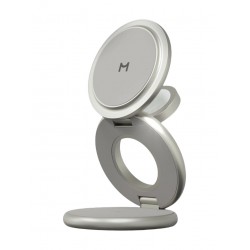 Беспроводная зарядная панель Magssory Disc Signature Pro WCH073 (титановый)