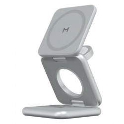 Беспроводная зарядная панель Magssory Fold Pro WCH063 Qi2 (серебристый)