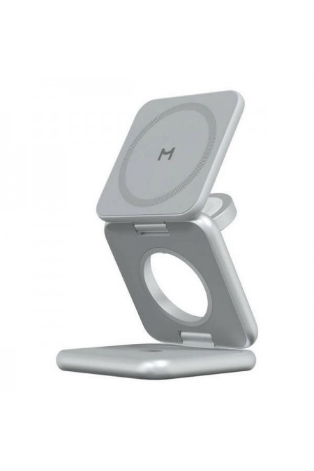 Беспроводная зарядная панель Magssory Fold Pro WCH063 Qi2 (серебристый) 