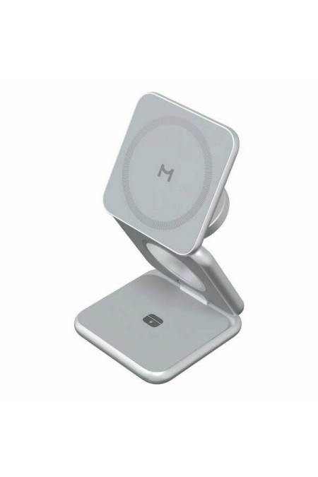 Беспроводная зарядная панель Magssory Fold Pro WCH063 Qi2 (серебристый) 1