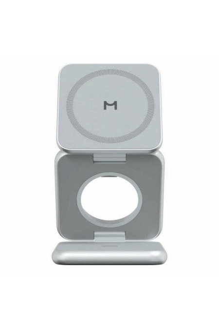 Беспроводная зарядная панель Magssory Fold Pro WCH063 Qi2 (серебристый) 2