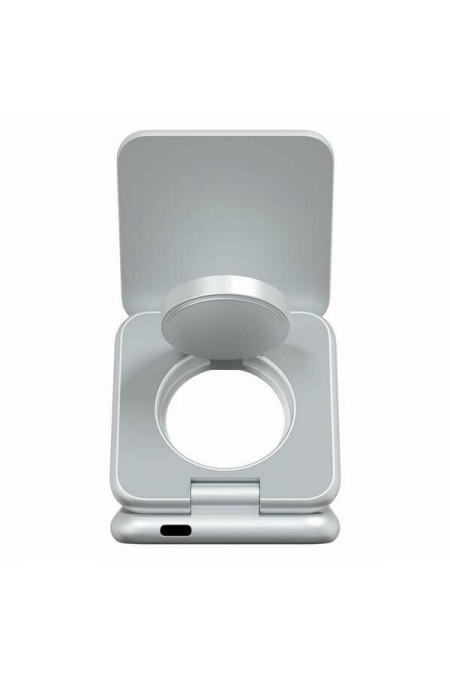 Беспроводная зарядная панель Magssory Fold Pro WCH063 Qi2 (серебристый) 5