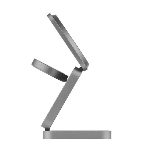 Беспроводное зарядное устройство uBear Balance Ultra 3 в 1 Для IPhone, Apple Watch, Airpods, 25W (серый) 3