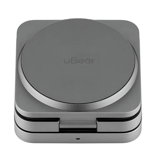 Беспроводное зарядное устройство uBear Balance Ultra 3 в 1 Для IPhone, Apple Watch, Airpods, 25W (серый) 4