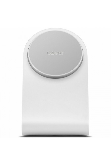 Беспроводная зарядная панель uBear Stellar Dual 2 в 1 Для Iphone Airpods 20W (серебристый) 9