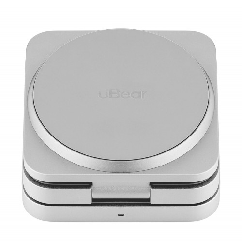 Беспроводное зарядное устройство uBear Balance Ultra 3 в 1 Для IPhone, Apple Watch, Airpods, 25W (серебристый) 5