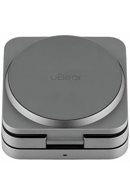 Беспроводное зарядное устройство uBear Balance Ultra 3 в 1 Для IPhone, Apple Watch, Airpods, 25W (серый) 4