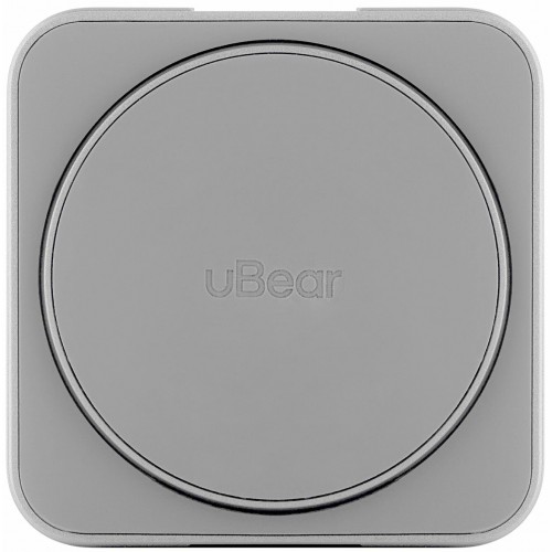 Беспроводное зарядное устройство uBear WL09SL31-ADM, Balance 3 в 1, MagSafe, 25 Вт (светлый серый) 6