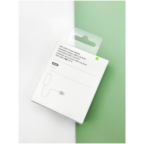 Сетевое зарядное устройство Apple A2347 20W USB-C (MHJE3ZM/A) (белый) 4