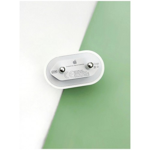 Сетевое зарядное устройство Apple A2347 20W USB-C (MHJE3ZM/A) (белый) 5