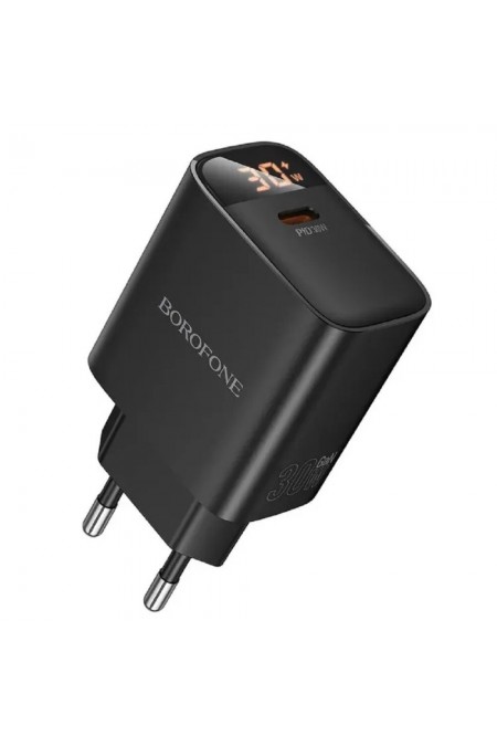 Сетевое зарядное устройство Borofone BA97A (черный) 
