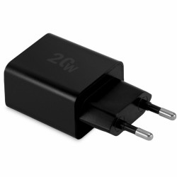 Сетевое зарядное устройство DIGMA DGW2D 20W 3A+1A (PD+QC) USB-C/USB-A универсальное (черный)