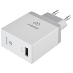 Сетевое зарядное устройство DIGMA DGWC-1U-2.1A-WG 10.5W 2.1A USB (белый)