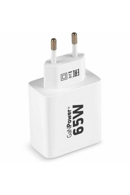 Сетевое зарядное устройство DIGMA Pro DPW6B (PD+QC) 2хUSB-C/USB-A 65W 3.25A (DPW6B5GX12WH) (белый) 3