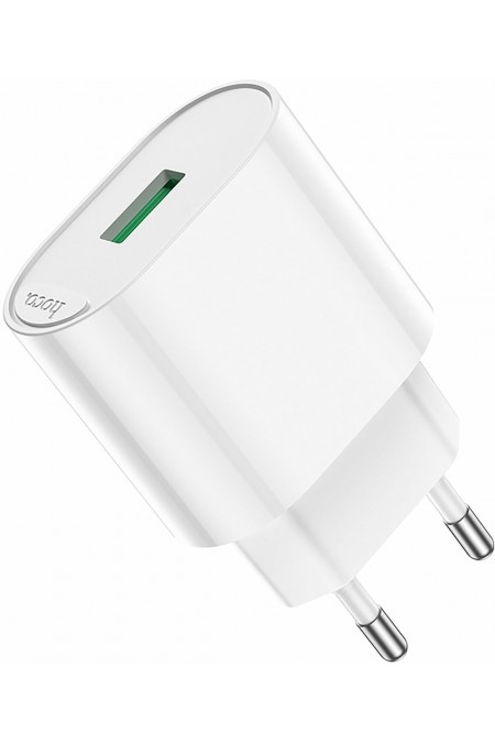 Сетевое зарядное устройство Hoco C109A Fighter single port QC3.0 charger (белый) 4