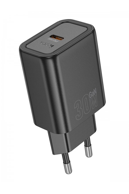 Сетевое зарядное устройство Hoco Gentle PD30W+QC3.0 30W 3A (PD+QC) (черный) 1