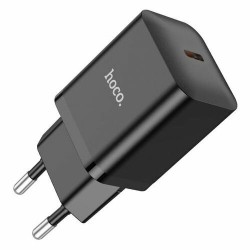 Сетевое зарядное устройство Hoco N27 20W 3A+2.22A+1.67A (PD+QC+AFC) USB-C (черный)