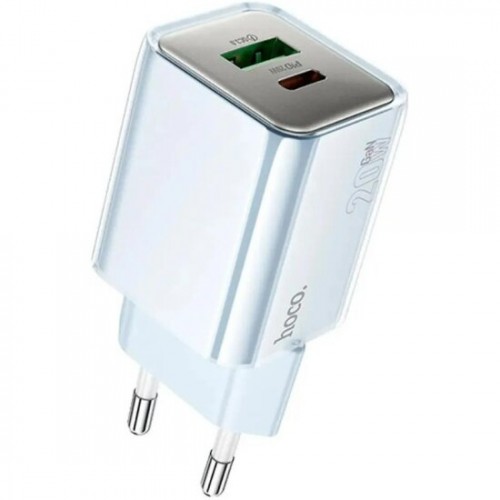 Сетевое зарядное устройство Hoco N46 Glorious 20W 3A (PD) (35318) (синий) 2