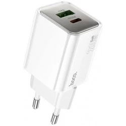 Сетевое зарядное устройство Hoco N46 Glorious 20W 3A (QC) (35301) (белый)