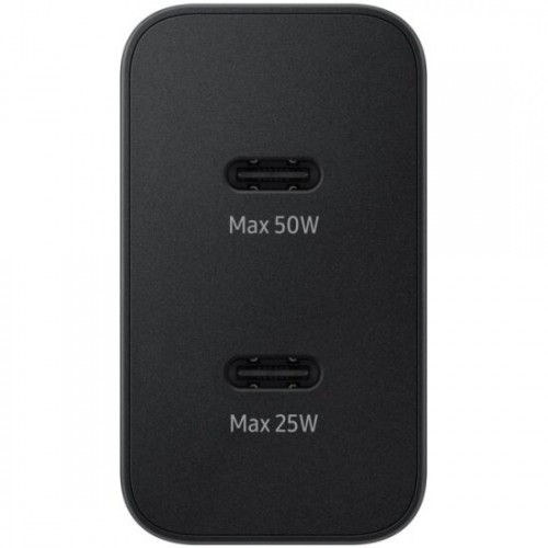 Сетевое зарядное устройство Samsung EP-T5020 50W 3A (PD) 2xUSB type-C (EP-T5020XBEGEU) (черный) 1