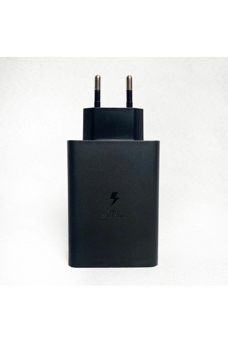 Сетевое зарядное устройство Samsung EP-T6530 65W 2xType C + USB (черный) 3