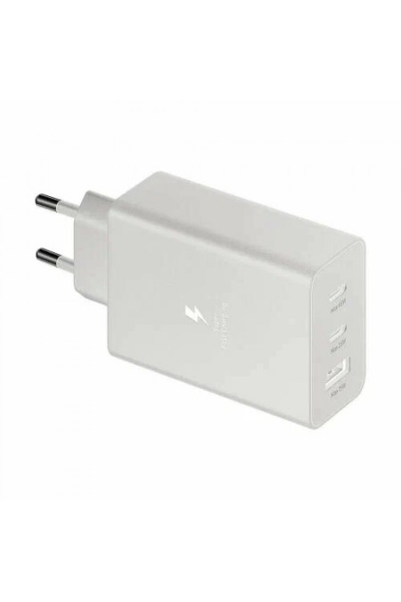 Сетевое зарядное устройство Samsung EP-T6530 65W USB-C x 2 Ports, USB-A Port (белый) 