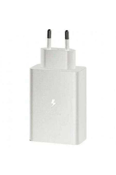 Сетевое зарядное устройство Samsung EP-T6530 65W USB-C x 2 Ports, USB-A Port (белый) 1