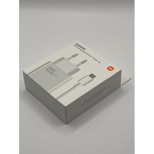 Сетевое зарядное устройство Xiaomi HyperCharge Combo Power Adapter Type-A to Type-C data cable 33w (BHR4996EU) (белый) 4