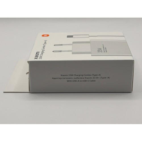 Сетевое зарядное устройство Xiaomi HyperCharge Combo Power Adapter Type-A to Type-C data cable 33w (BHR4996EU) (белый) 6