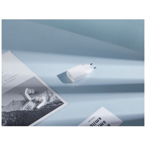 Сетевое зарядное устройство Xiaomi Mi 20W Charger (Type-C) (BHR4927GL) (белый) 6
