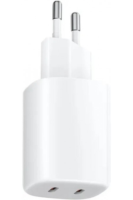 Сетевое зарядное устройство Xiaomi Nano Turbo Charging 45W 4.1A+3A+2.25A (PD+QC) 2xUSB type-C универсальное (BHR087OEU) (белый) 2