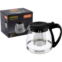 Чайник заварочный Mallony Decotto 910132 0.75 л (черный)