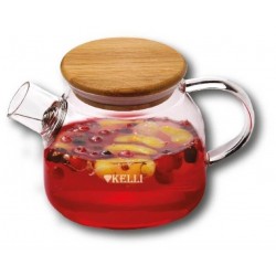 Чайник заварочный Kelli KL-3227 1.2 л (прозрачный)