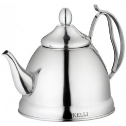Чайник заварочный Kelli KL-4329 1 л (серебристый)