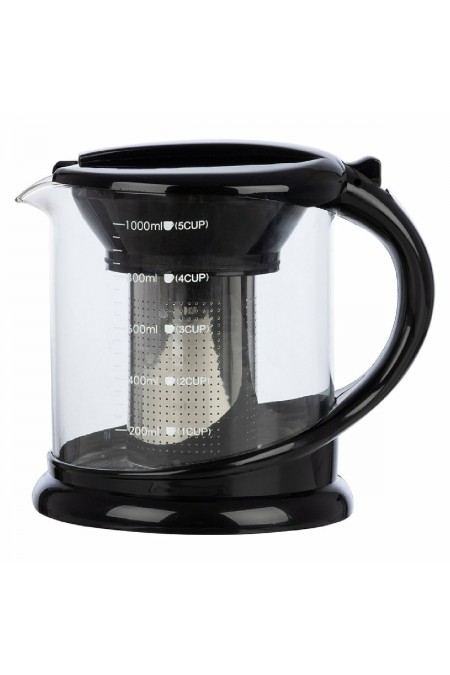 Чайник заварочный Mallony Decotto-1000 910108 1 л (черный) 3