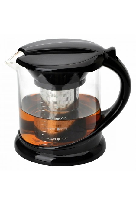 Чайник заварочный Mallony Decotto-1000 910108 1 л (черный) 4