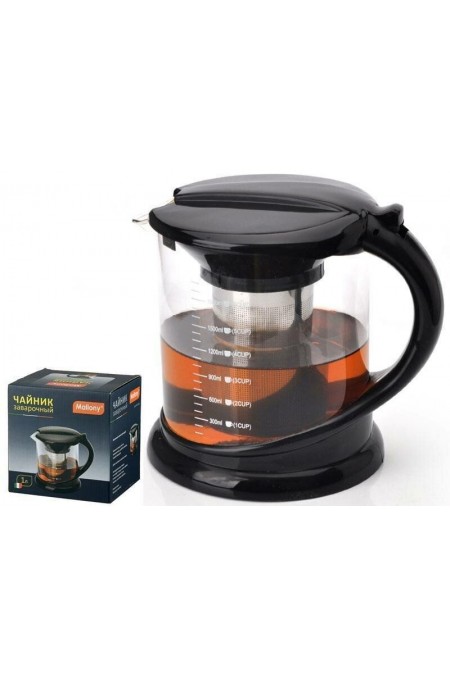 Чайник заварочный Mallony Decotto-1000 910108 1 л (черный) 9