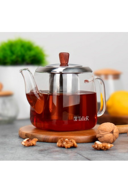 Чайник заварочный TalleR TR-31380 0.9 л (прозрачный) 7