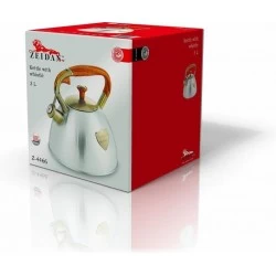 Чайник из нержавеющей стали Zeidan Z-4466 3 л (серебристый)